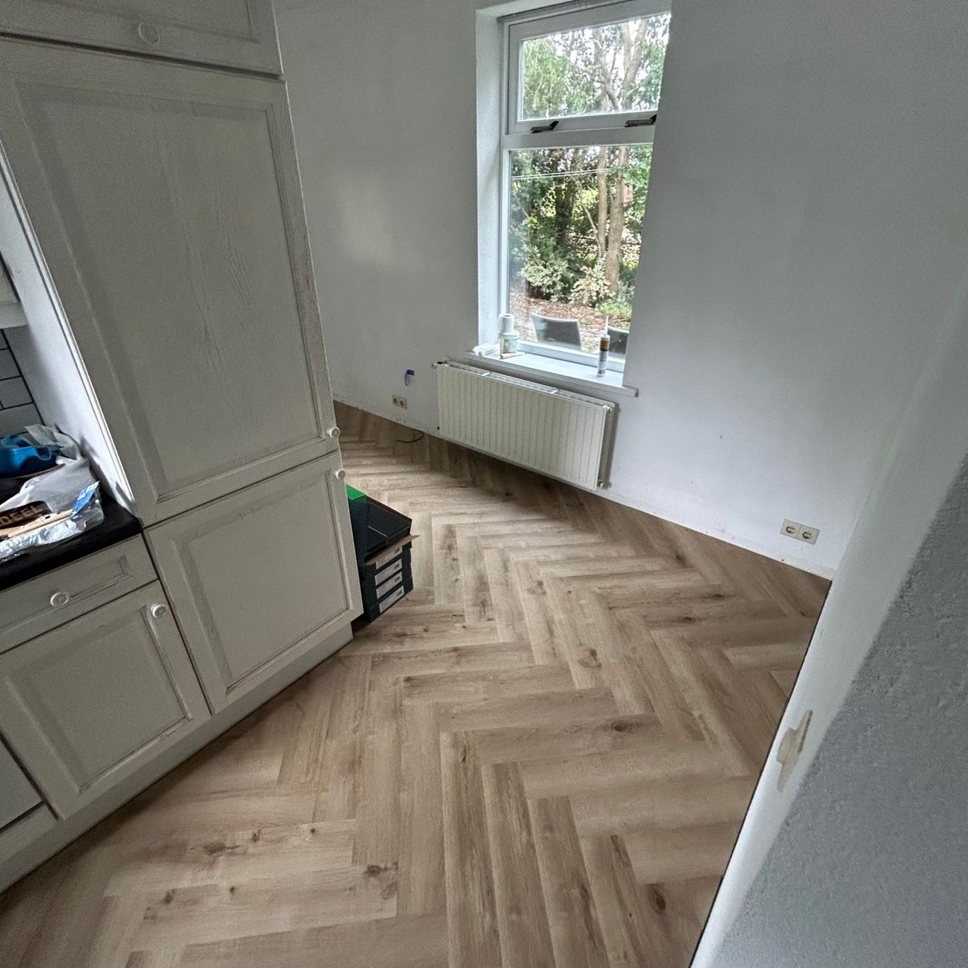 Laminaat, lichte kamer